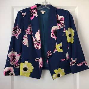 J Crew floral jacket